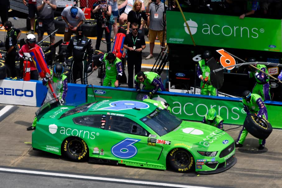 Roush Fenway's Ryan Newman (6) placed seventh and Stewart-Haas Racing’s Aric Almirola was ninth. Roush Fenway's Ryan Newman (6) placed seventh and Stewart-Haas Racing’s Aric Almirola was ninth.